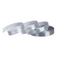 Лента атласная серебристо-серая (59) 12 мм x 23 м