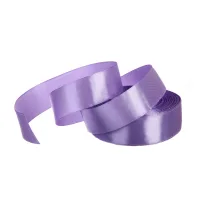 Лента атласная фиалковая (21) 25 мм x 23 м