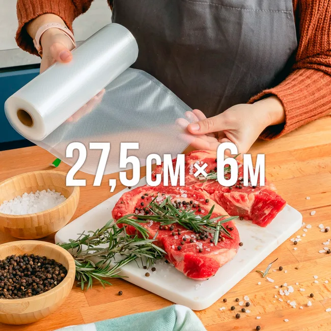 Вакуумный рулон рифленный 275 мм 6 м — 1