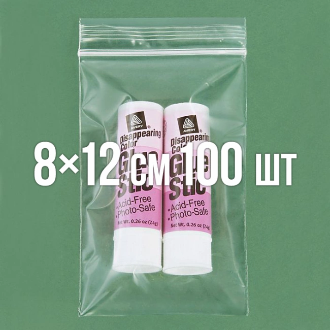 Zip-пакет 80x120 мм 100 шт. — 1